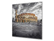 Glasrückwand mit atemberaubendem Aufdruck – Küchenwandpaneele aus gehärtetem Glas BS25 Serie Städte:  Colosseum Rome 2