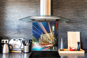 Paraschizzi fornelli vetro temperato – Pannello in vetro – Paraspruzzi lavandino BS25 Serie città: Opera di Parigi Garnier