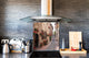 Glasrückwand mit atemberaubendem Aufdruck – Küchenwandpaneele aus gehärtetem Glas BS25 Serie Städte:  Streets Of The World 4