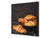 Glass kitchen backsplash BS22 Bakery products Series: Croissant Bread 3