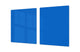 GIGANTE tagliere – Proteggi-piano di lavoro e spianatoia; Serie di colori DD22B: Blu Azzurro 