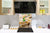 Aufgedrucktes Hartglas-Wandkunstwerk – Glasküchenrückwand BS23 Serie traditionelles europäisches Essen:  Dumplings 3