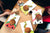 Set von 4 Schneidbrettern aus Hartglas; MD04 Fruits and veggies Series: Vector fruit