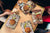 Set von 4 Hackbrettern aus Hartglas mit modernen Designs; MD01 Ethnic Series: Oriental restaurants