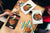 Tablas de picar de cristal templado - 4 bandejas para servir la comida: Series de Aforismos MD07: Etiquetas 3D de época 2