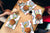 Set di 4 taglieri – Set di 4 taglieri da formaggio; MD02 Serie Mandalas: Modelli vintage orientali 2