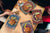 Set von 4 Schneidbrettern – 4-teiliges Käsebrett-Set; MD02 Mandalas Series: Oriental style