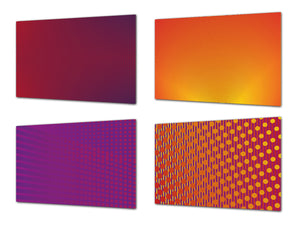 Conjunto de tablas para picar: Serie de arte geométrico MD10: Ilustraciones de movimientos