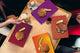 Set of 4 Chopping Boards from Tempered Glass with modern designs; MD10 Geometric Art Series:Illustrations of Movements
