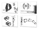 4 Schneidbretter mit modernen Designs – Hartglas-Tabletts; MD07 Aphorisms Series: Trick Or Treat