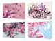 Tablas de cortar antibacterianas - Tabla de cortar decorativa: Serie de flores MD06: Tablas florales