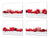 Set de 4 tablas de cortar con diferentes diseños para todas las ocasiones ; Serie de Navidad MD11: Regalo con adornos
