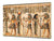 GÉANT PLANCHE À DÉCOUPER EN VERRE TREMPÉ; Série égyptienne DD15: Hiéroglyphes 4
