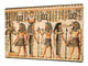 HUGE TEMPERED GLASS COOKTOP COVER - Egyptian Series DD15 Hieroglyphs 4