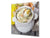 Magnifique antiprojections en verre imprimé – Panneau en verre de sécurité de cuisine BS23 Série nourriture traditionnelle européenne Soupe aigre avec oeuf 3