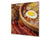 Pantalla anti-salpicaduras cocina - Serie Comida tradicional europea BS23  Sopa amarga con huevo 2