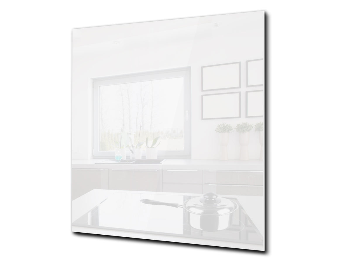 Art design Glass Upstand  BS26C Series of colors: White