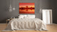 Glass Printed Picture - Wall Picture behind Tempered Glass SART01D Nature Series: Taj Mahal during sunset