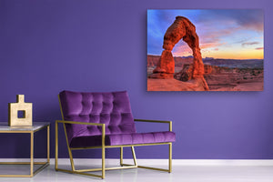 Glass Printed Picture - Wall Picture behind Tempered Glass SART01D Nature Series: Arches National Park