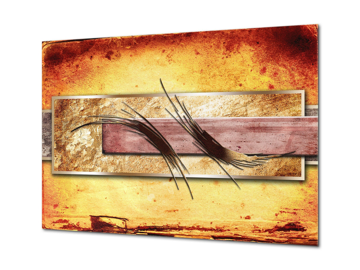 Glass Print Wall Art – Image on Glass  SART05 Miscellanous Series: Abstract art illustration