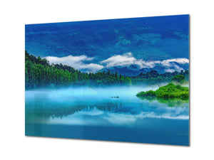 Graphic Art Print on Glass - Beautiful Quality Glass Print Picture SART01C Nature Series: Beautiful natural scenery