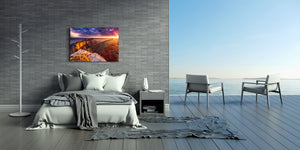 Modern Glass Picture - Contemporary Wall Art SART01 Nature Series: Grand Canyon Cape Royal