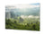 Graphic Art Print on Glass - Beautiful Quality Glass Print Picture SART01C Nature Series: Morning foggy landscape
