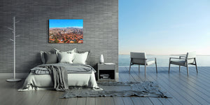 Glass Picture Toughened Wall Art  - Wall Art Glass Print Picture SART02 Cities Series: Landscape of Ankara