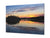 Glass Printed Picture - Wall Picture behind Tempered Glass SART01D Nature Series: Daybreak reflections on a calm lake