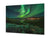 Glass Printed Picture - Wall Picture behind Tempered Glass SART01D Nature Series: Northern lights 1