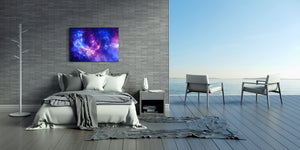 Glass Print Wall Art – Image on Glass  SART05 Miscellanous Series: Stunning Galaxy