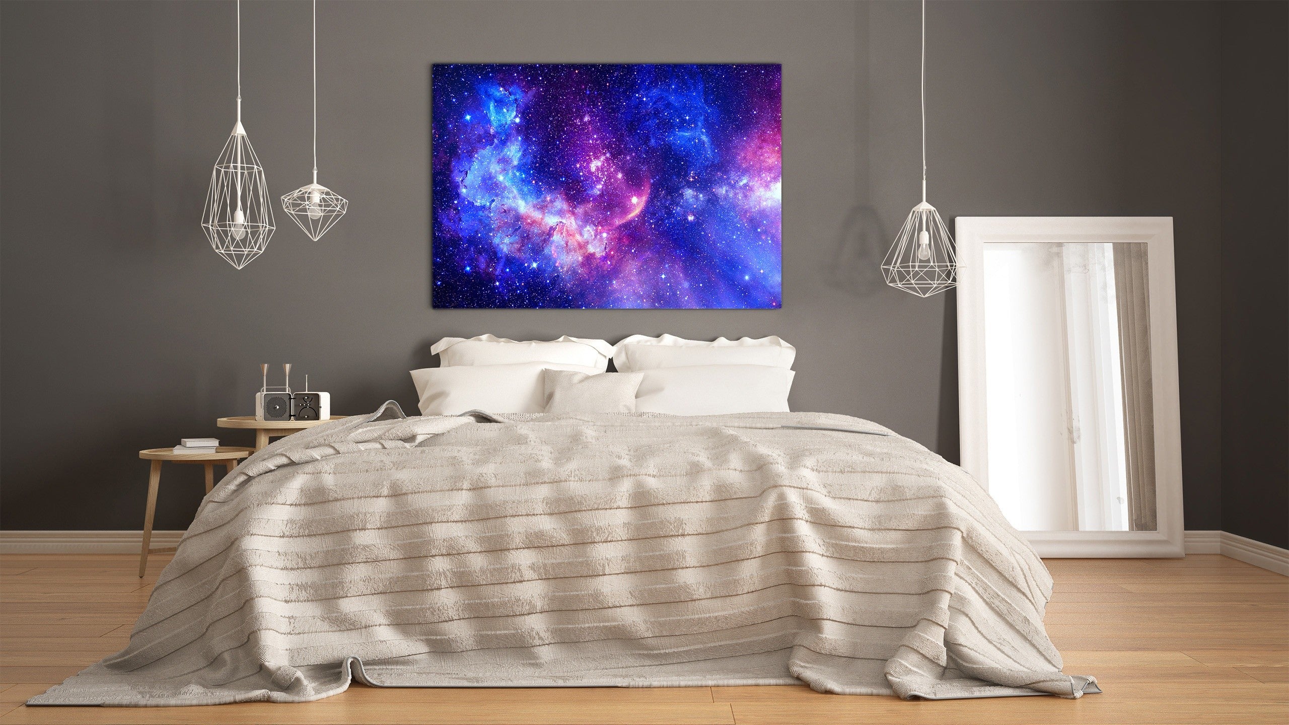 Glass Print Wall Art – Image on Glass  SART05 Miscellanous Series: Stunning Galaxy
