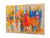 Glass Print Wall Art – Image on Glass  SART05 Miscellanous Series: Abstract art: splashes of paint
