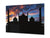 Glass Printed Picture - Wall Picture behind Tempered Glass SART01D Nature Series: Mosque silhouette