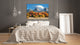 Modern Glass Picture - Contemporary Wall Art SART01 Nature Series: Autumn view on the High Tatras