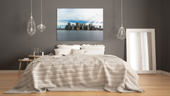 Glass Picture Toughened Wall Art  - Wall Art Glass Print Picture SART02 Cities Series: A panoramic view of Manhattan