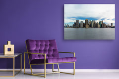 Glass Picture Toughened Wall Art  - Wall Art Glass Print Picture SART02 Cities Series: A panoramic view of Manhattan