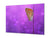 Wall Art - Glass Print Canvas Picture SART03B Animals Series: Butterfly on the purple background