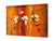 Glass Print Wall Art – Image on Glass  SART05 Miscellanous Series: Abstract flower oil painting