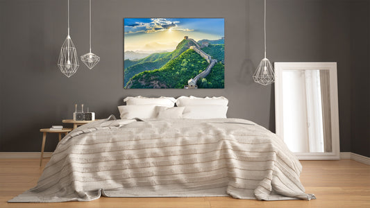 Glass Print Wall Art – Image on Glass SART01B Nature Series: The Great Wall of China