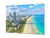 Glass Picture Toughened Wall Art  - Wall Art Glass Print Picture SART02 Cities Series: Miami Beach