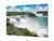 Graphic Art Print on Glass - Beautiful Quality Glass Print Picture SART01C Nature Series: Niagara Falls