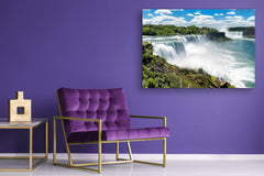Graphic Art Print on Glass - Beautiful Quality Glass Print Picture SART01C Nature Series: Niagara Falls