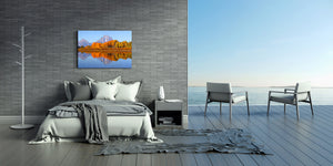 Graphic Art Print on Glass - Beautiful Quality Glass Print Picture SART01C Nature Series: Autumn scenery