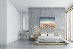 Graphic Art Print on Glass - Beautiful Quality Glass Print Picture SART01C Nature Series: Desert