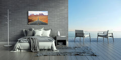 Glass Print Wall Art – Image on Glass SART01B Nature Series: Monument Valley, Arizona