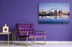 Glass Picture Toughened Wall Art  - Wall Art Glass Print Picture SART02 Cities Series: Colorful bridge in Dubai