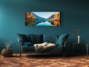 Glass Print Wall Art – Available in 5 different sizes – Nature Series 01A: Fantastic autumn panorama