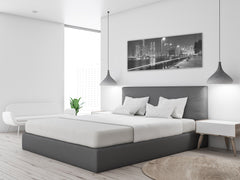 Glass Print Wall Art – Image on Glass 125 x 50 cm (? 50” x 20”) ; City by night 5