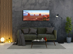 Glass Print Wall Art – Image on Glass 125 x 50 cm (? 50” x 20”) ; Mountains 6